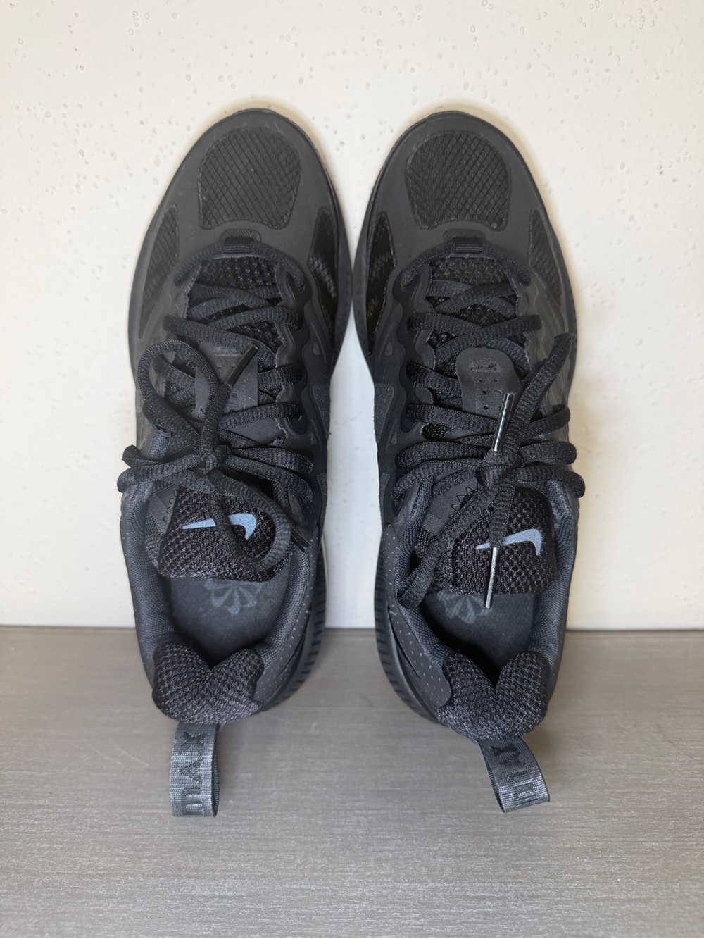 Nike Air Max Genome GS Triple Black CZ4652-001 Size 5.5Y Kids Running Shoes - Picture 3 of 9